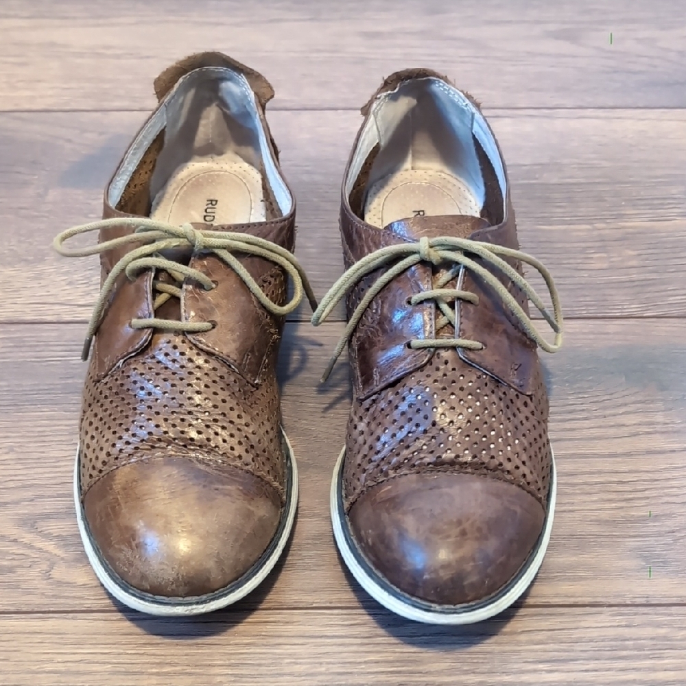 Rudsak Leather Oxford Shoes - Picture 2 of 6
